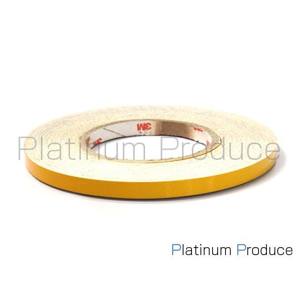 【メール便送料無料】 リフレクトラインテープ 反射ステッカー/外装用 45m巻 幅　10mm 黄　イ...