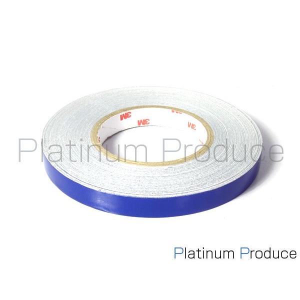 【メール便送料無料】 リフレクトラインテープ 反射ステッカー/外装用 45m巻 幅　15mm 青　ブ...