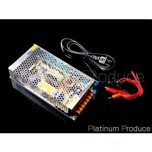 ジャンク　AC-DC コンバーター? MODEL VHR-12  12V 15A AC DC コンバーター 12V 15A 直流安定化電源 配線付き : 楽