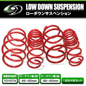 30プリウス サス 30系 ZVW ローダウンサス スプリング 30プリウス サス 30系 ZVW ローダウンサス スプリング