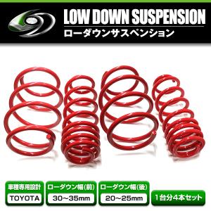 30プリウス サス 30系 ZVW ローダウンサス スプリング 30プリウス サス 30系 ZVW ローダウンサス スプリング