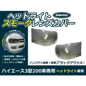 レンズカバー ヘッドライト プリウスα 40系 前期のみ ブラックアウト化