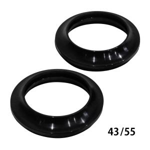 43パイ フォークシールセット 43mm オイルシール ＆ ダストシール 1