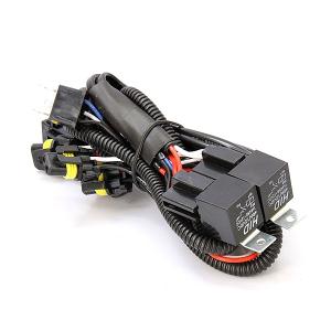 送料無料 H4 2灯式→HID 4灯変換ハーネス 車検対応 二灯式 四灯式 トヨタ bB  NCP30 NCP31 NCP34 NCP35等に H4カプラー