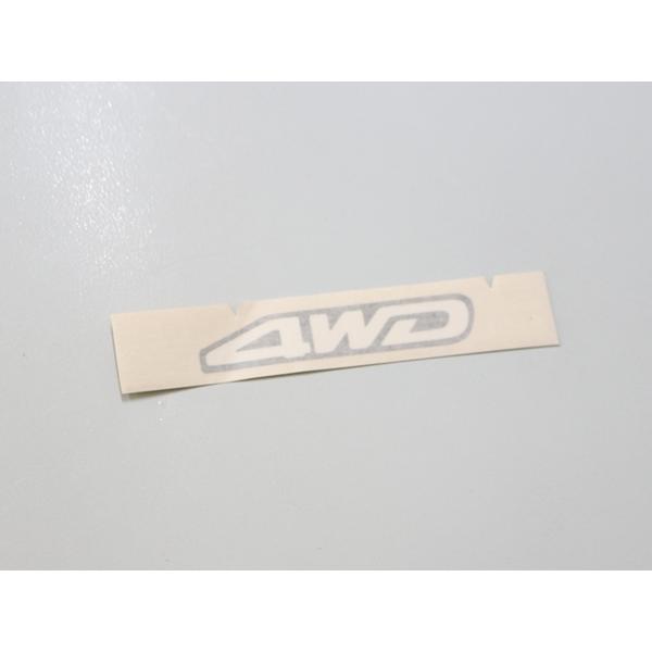 【正規品】 トヨタ純正部品 4WDステッカー シエンタ 後付け 交換 シート シール ロゴ