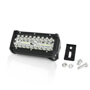 LED ワークライト 高輝度 デッキライト クリアレンズ 10800LM 12V/24V 防水 120w対応 トラック ダンプ 船舶 作業灯 防水