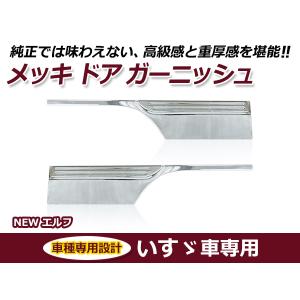 いすゞ 07エルフ 前期 ハイキャブ標準/ハイキャブワイド メッキ