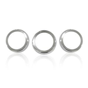 トヨタ NCP-bB ビービー 前期用 エアコンダイヤルノブ クロムメッキ