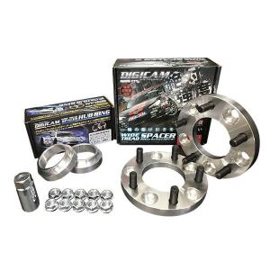 K-SPEC DIGICAM ハブ付ワイドトレッドスペーサー 2枚 10mm 15mm
