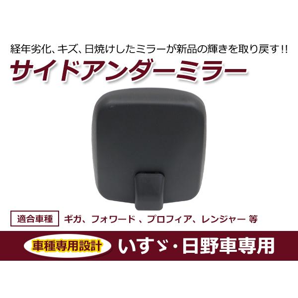 イスズ  日野  ギガ / フォワード / プロフィア / レンジャー サイド アンダー ミラー 交...