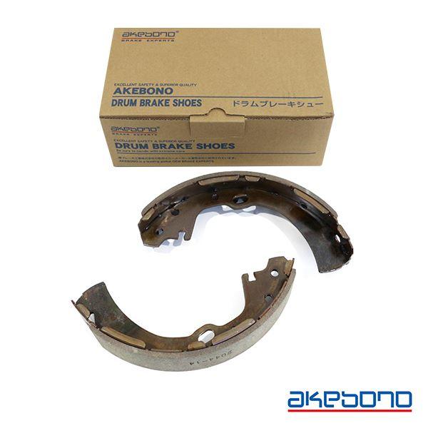 曙 AKEBONO ダットサン BD22 ブレーキシュー ハーフタイプ NN2044R リア 日産 ...
