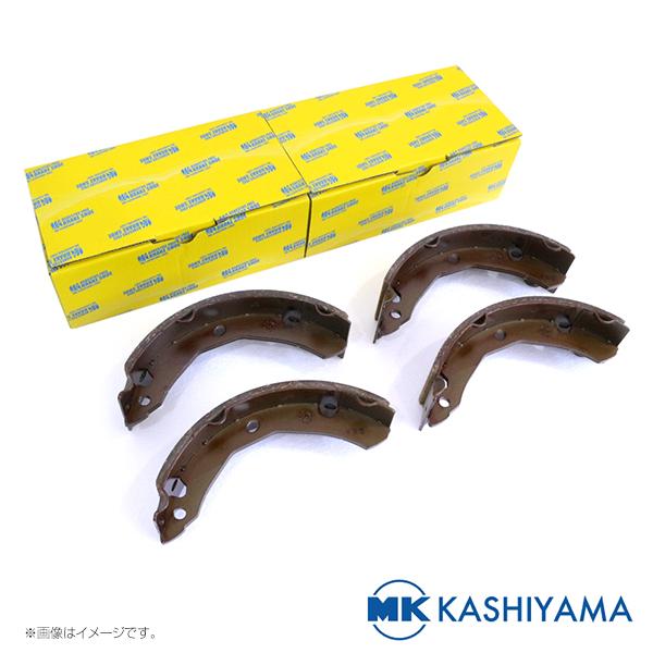 MK カシヤマ サンバー/ディアス/トライ KS3 ブレーキシュー リアセット (リーディング側＆ト...