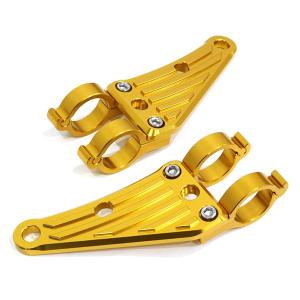 アルミ ヘッドライトステーブラック 33mm 33φ 33パイ KZ250 GS400