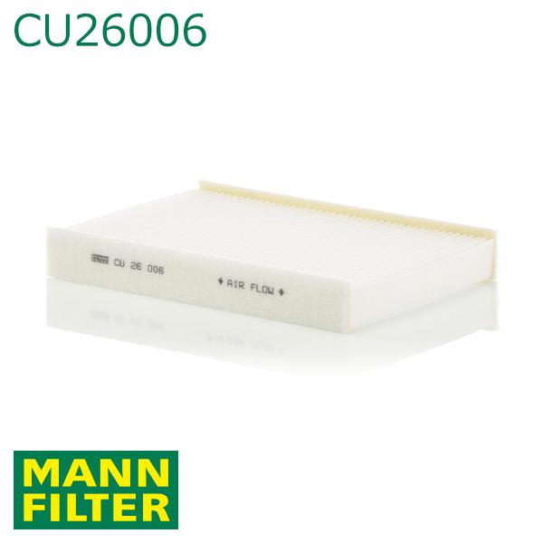 MANN up！ AADKR エアコンフィルター CU26006 フォルクスワーゲン 1S0 820...