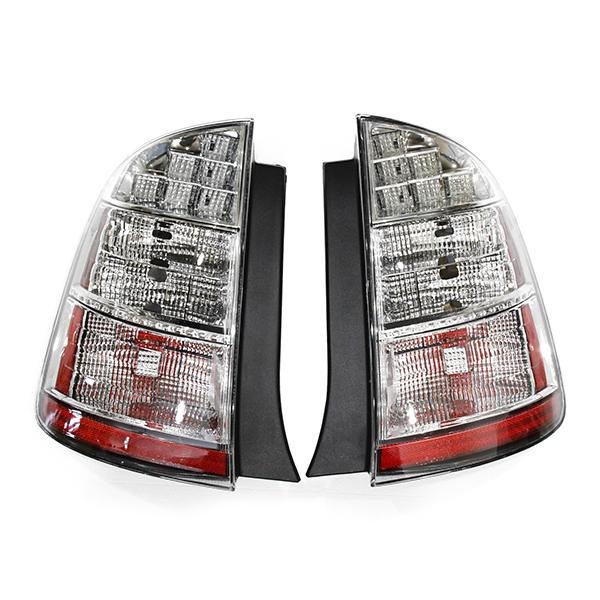 テールランプ 左右セット US仕様 純正交換式 クリア サイドリフレクター レッド トヨタ プリウス...