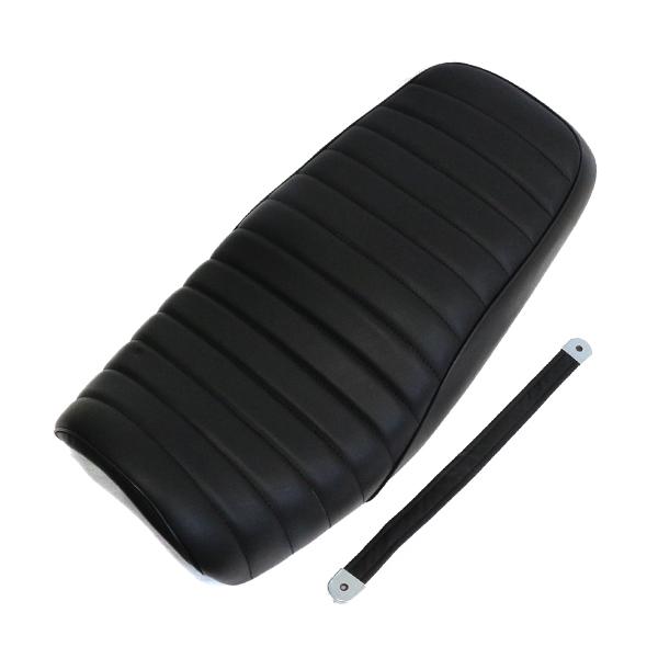 YAMAHA XJR400 93-96 タックロール 新品 シートカバー 生地 黒色 ブラック PV...