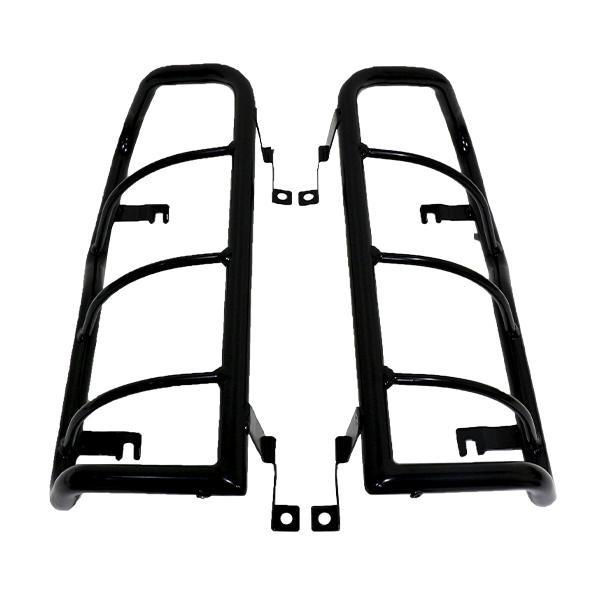 テールランプガード ブラック 左右セット NV350 キャラバン E26 H24/6? 前期 後期 ...