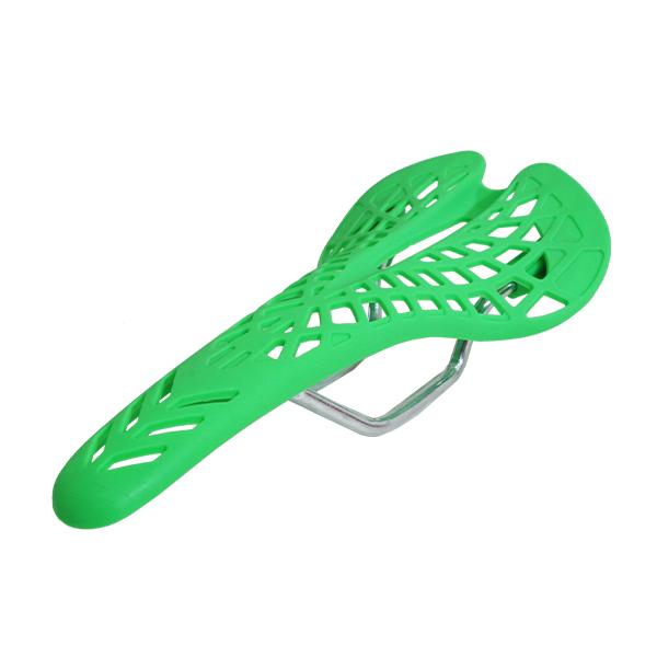 自転車 スパイダー メッシュ サドル グリーン 緑 スポーツ 軽い 軽量 交換 ロードバイク クロス...
