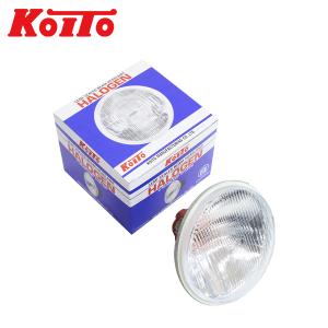 KOITO 小糸製作所 12V 丸型 丸目 4灯式 四灯式 1個 旧車 などに 4HSSB-1-12HP 電球交換式 ハロゲン ヘッドランプ ユニット ヘッドライト