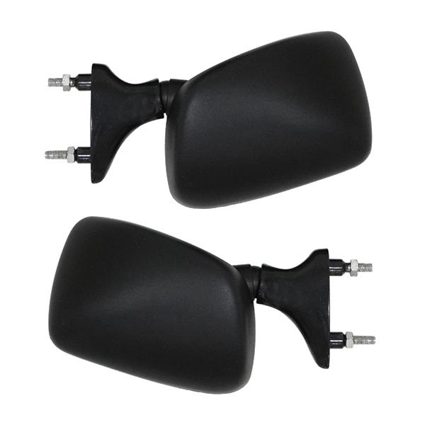 バックミラー ブラック スクエア 左右 バイク TZR250 1KT FZR250 2KR FZR4...