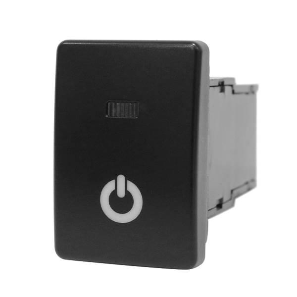 スイッチホール 増設 ポジションランプ ON/OFF 電源 スイッチ LED 電源マーク スズキ ワ...