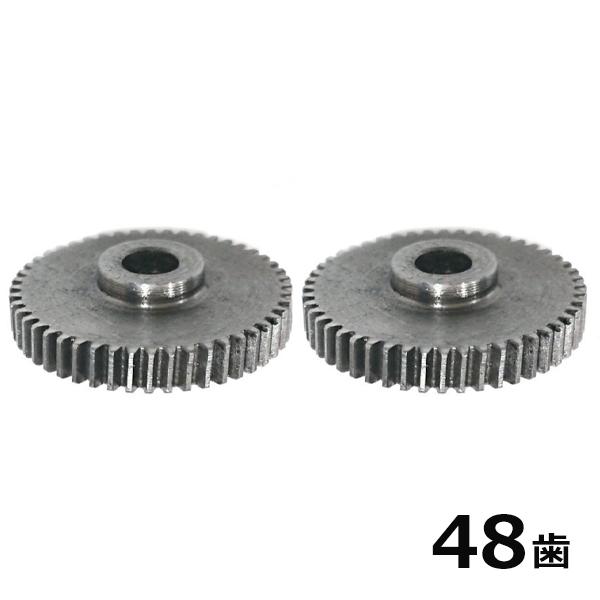 48歯 ギア 金属 2個セット 電動格納 ドアミラー スズキ ワゴンR MH23S MH34S リペ...