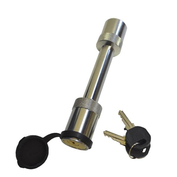 鍵付き ヒッチロックピン 5/8インチ レシーバーロック カギ ヒッチメンバーピン ヒッチピン 牽引...