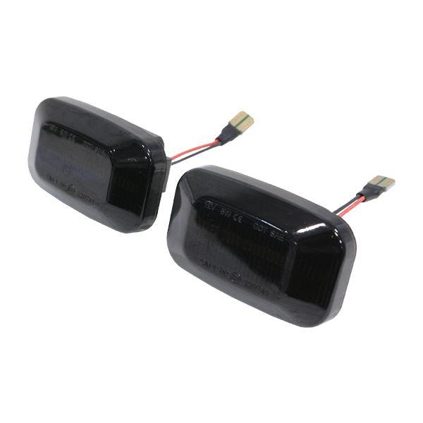 流れる  シーケンシャル サイドマーカー スモーク レンズ 70系 ランクル ランドクルーザー トヨ...