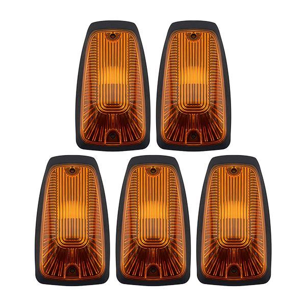 LED ルーフマーカー デューリーマーカー 5個セット シボレー ハマー風 オフロード SUV  ア...