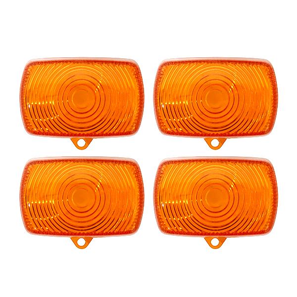 ウインカー レンズ 4個 ヤマハ DT230 R1-Z TT250R レイド TZR250 SERO...