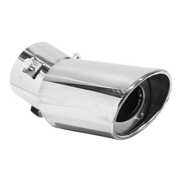 ショート マフラーカッター 1個 メッキ トヨタ ハイエース レジアスエース 200系 1型 2型 ...
