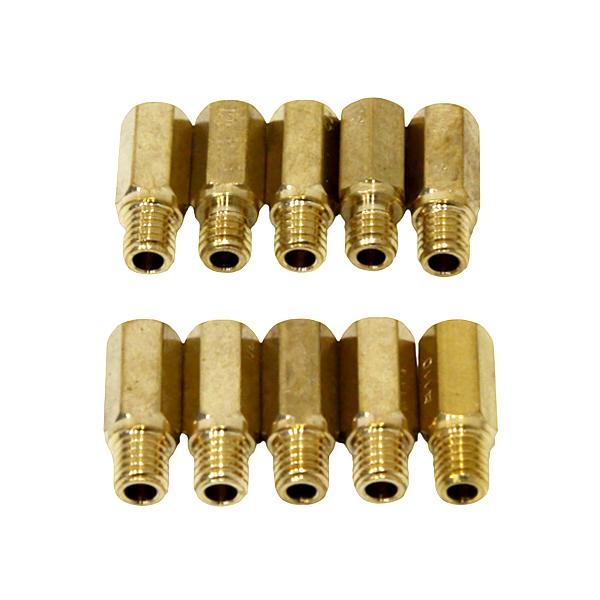 ケイヒン PWK28 PE24 キャブレター用 六角 大 メインジェット ＃110-132 10個 ...