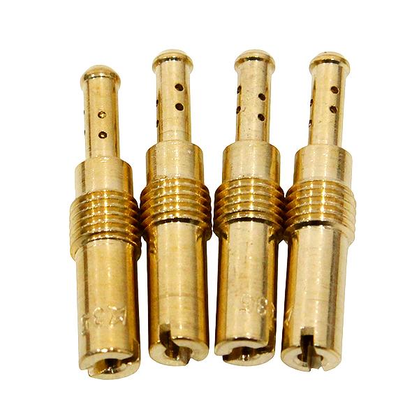 キャブレター パイロットジェット #35 4個 セット ケイヒン PWK28 PE20 PE22 P...