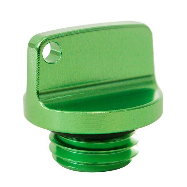 オイルフィラーキャップ 緑 Dトラッカー KLX250 250SB WR YZ CRF250L XL...