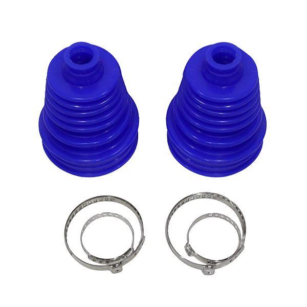 ドライブシャフト ブーツ シリコン ドラシャ CVジョイント ブーツ 2個 青 シルビア S13 S...