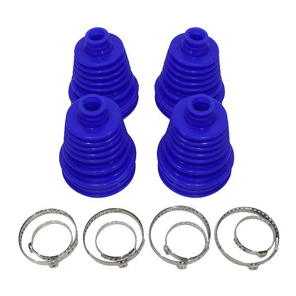 ドライブシャフト ブーツ シリコン ドラシャ CVジョイント ブーツ 4個 青 シルビア S13 S...