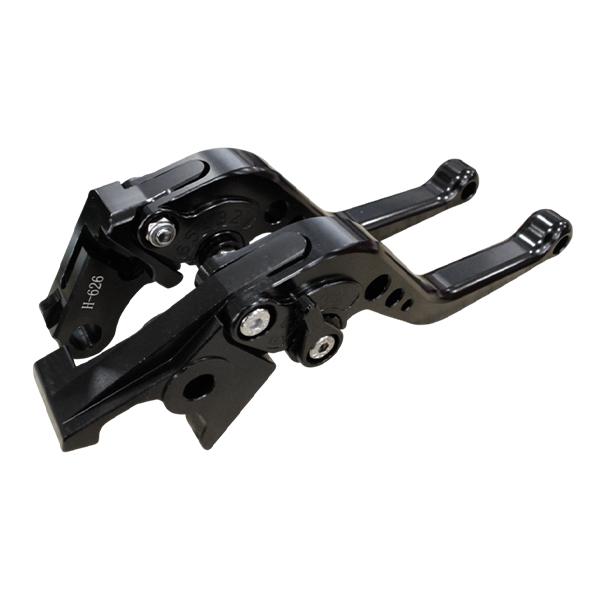 ビレットレバー VT250F VT750S VTX1300 マグナ750 スティード400 黒 CN...