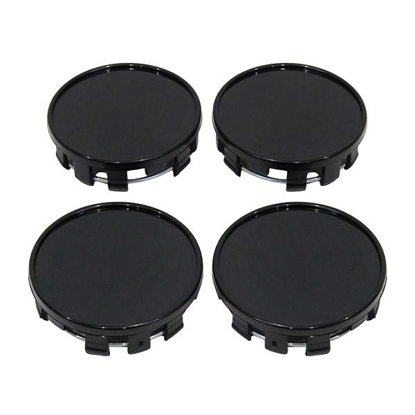 ホイール センターキャップ 4個セット 外径54mm 内径50mm 黒 ブラック 汎用タイプ 社外ホ...