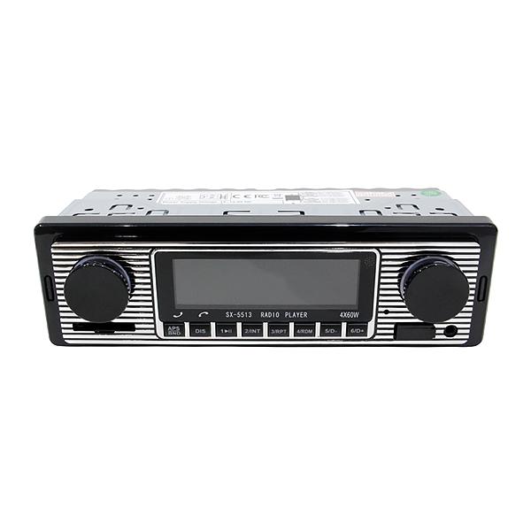 カーオーディオ MP3 多機能 プレーヤー ラジオ 旧車 レトロ スタイル 1DIN USB MP3...