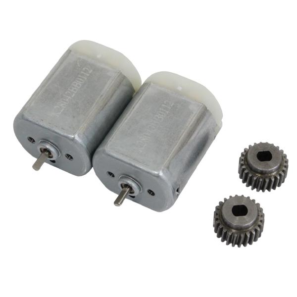 ドアミラーモーター &amp; モーターギア 24歯 2セット ホンダ ステップワゴン RK1 RK2 RK...