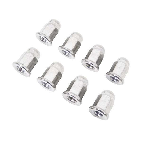 マフラーナット 8個セット M6 ピッチ1.0 全長17mm マフラー ロング ナット バリオス バ...