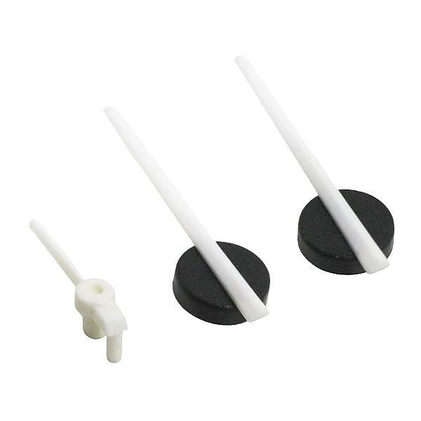 スピードメーター タコメーター 専用 針 替え針 芯 替え芯 交換用 ホワイト 白 長針 短針 カワ...