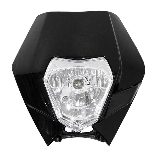 エンデューロ ヘッドライト ビキニ カウル マスク オフロード モトクロス Dトラッカー250 KL...