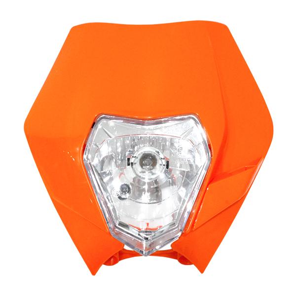 エンデューロ ヘッドライト ビキニ カウル マスク オフロード モトクロス Dトラッカー250 KL...