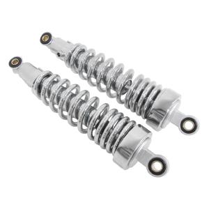 リアショックアブソーバー 310mm 2本セット Z400FX ゼファー400 ZRX400 リヤ サスペンション サス クローム メッキ 310mm リア アメリカン｜fourms