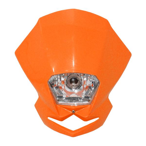 バイク ヘッドライト マスク カウル オフロード フロント ヘッドライトアセンブリ XR250モター...