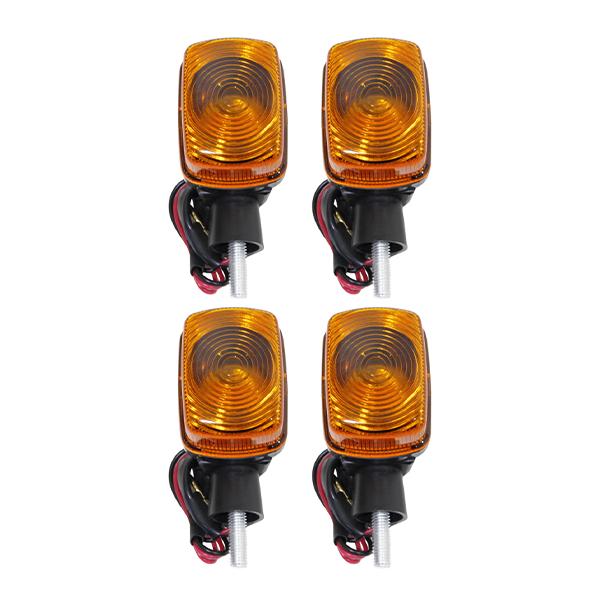 バイク ウィンカー ランプ 4個セット ヤマハ TZR50 RZ50 DT125 DT200 SDR...