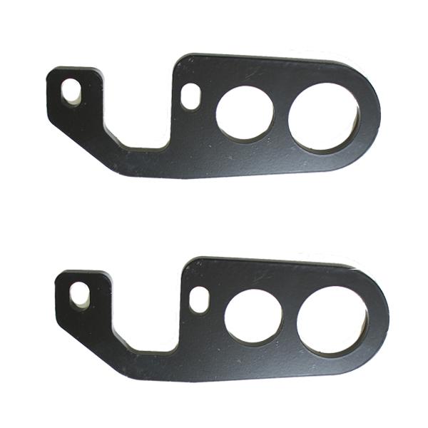 牽引フック スズキ ジムニー JB23 JB33 JB43 ブラック リア用 2個セット バンパー ...