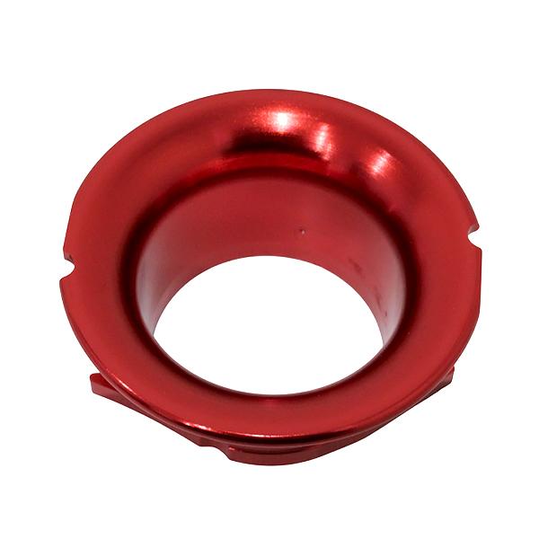 ケイヒン FCR ラージボディ用 エア ファンネル 1個 レッド 赤 FCR35 FCR37 FCR...