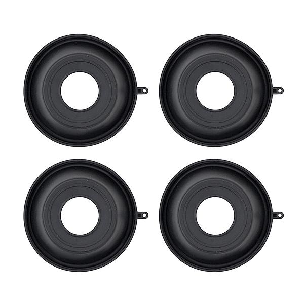 キャブレター ダイヤフラム 4個セット カワサキ ZZR1100 Ninja ZX-9R ニンジャ ...